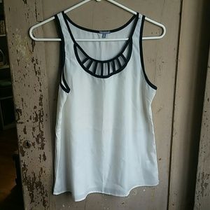 Charlotte Russe Cut-out Tank